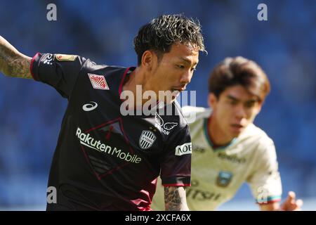 Stade national du Japon, Tokyo, Japon. 16 juin 2024. Yosuke Ideguchi (Vissel), 16 JUIN 2024 - Football/Soccer : 2024 J1 League match entre Vissel Kobe - Kawasaki frontale au Japan National Stadium, Tokyo, Japon. Crédit : YUTAKA/AFLO SPORT/Alamy Live News Banque D'Images