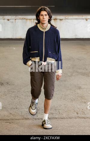 Milan, Italien. 16 juin 2024. MAGLIANO Spring/Summer 2025 Runway lors de la Fashion week de Milan Menswear le 2024 juin - Milan, Italie 16/06/2024 crédit : dpa/Alamy Live News Banque D'Images