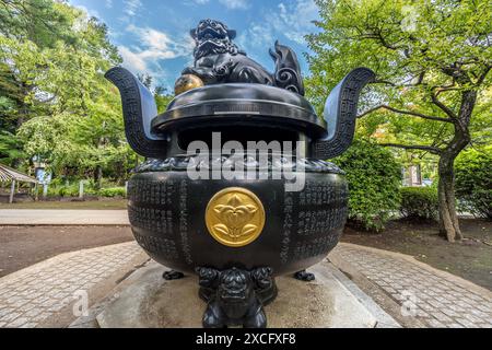 Tokyo, Japon. 18 août 2023 : Temple Gotoku-ji. Sōtō Temple budhiste zen situé dans le quartier Setagaya. Aussi connu comme le temple du chat ou Cat Shrine parce que Banque D'Images
