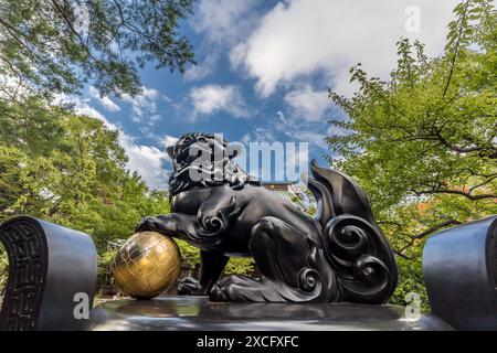 Tokyo, Japon. 18 août 2023 : Temple Gotoku-ji. Sōtō Temple budhiste zen situé dans le quartier Setagaya. Aussi connu comme le temple du chat ou Cat Shrine parce que Banque D'Images