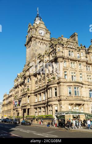 Hôtel Balmoral sur Princes Street, Édimbourg Banque D'Images