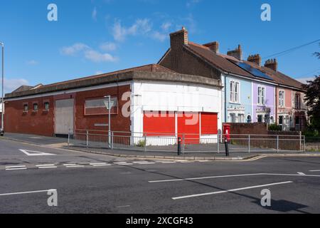 Fermé Spar Convenience Shop, Warmley, Bristol, Royaume-Uni. Fermé en 2023 Banque D'Images