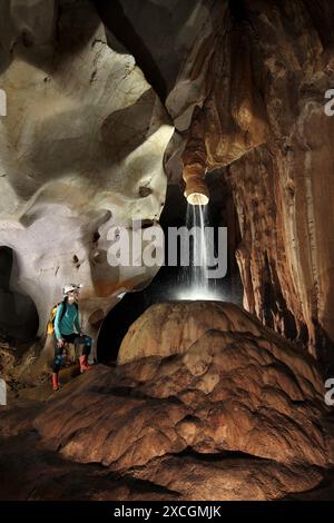 Le géant de grottes de Mulu National Park, Sarawak, Bornéo, Malaisie Banque D'Images