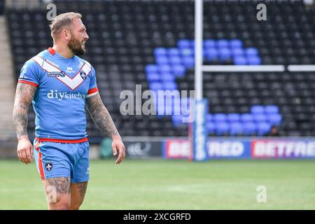 Widnes, Angleterre - 16 juin 2024 - Josh Griffin de Wakefield Trinity. Championnat de rugby à XIII Betfred, Widnes Vikings vs Wakefield Trinity au stade DCBL, Widnes, Royaume-Uni Dean Williams Banque D'Images