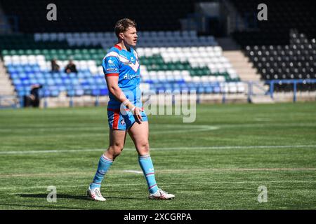 Widnes, Angleterre - 16 juin 2024 - Luke bain de Wakefield Trinity. Championnat de rugby à XIII Betfred, Widnes Vikings vs Wakefield Trinity au stade DCBL, Widnes, Royaume-Uni Dean Williams Banque D'Images