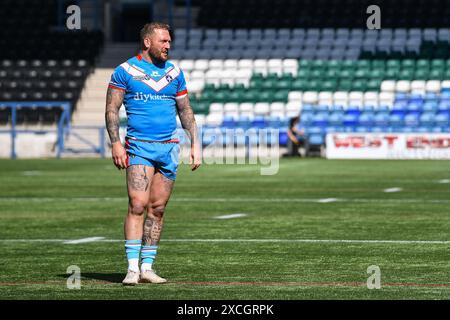 Widnes, Angleterre - 16 juin 2024 - Josh Griffin de Wakefield Trinity. Championnat de rugby à XIII Betfred, Widnes Vikings vs Wakefield Trinity au stade DCBL, Widnes, Royaume-Uni Dean Williams Banque D'Images