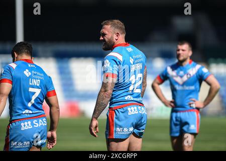 Widnes, Angleterre - 16 juin 2024 - Josh Griffin de Wakefield Trinity. Championnat de rugby à XIII Betfred, Widnes Vikings vs Wakefield Trinity au stade DCBL, Widnes, Royaume-Uni Dean Williams Banque D'Images