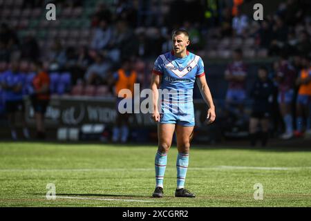 Widnes, Angleterre - 16 juin 2024 - Oliver Pratt de Wakefield Trinity. Championnat de rugby à XIII Betfred, Widnes Vikings vs Wakefield Trinity au stade DCBL, Widnes, Royaume-Uni Dean Williams Banque D'Images