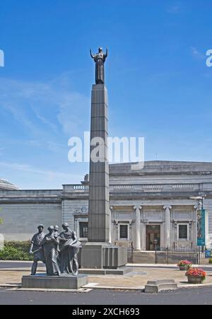 Dame galerie port sunlight levier sur le Wirral Banque D'Images