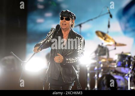 Lisboa, Portugal. 15 juin 2024. Lisbonne, 15/06/2024 - environnement le premier jour de Rock à Rio Lisboa, au Parque das Nacoes à Lisbonne. Scorpions Credit : Atlantico Press/Alamy Live News Banque D'Images