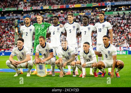 Gelsenkirchen, Allemagne. 16 juin 2024. Le 11e départ de l'Angleterre pour le match UEFA Euro 2024 dans le groupe C entre la Serbie et l'Angleterre à Veltins-Arena à Gelsenkirchen. Banque D'Images