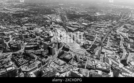 Photo aérienne de HS2 Curzon Street à 2000 pieds Banque D'Images