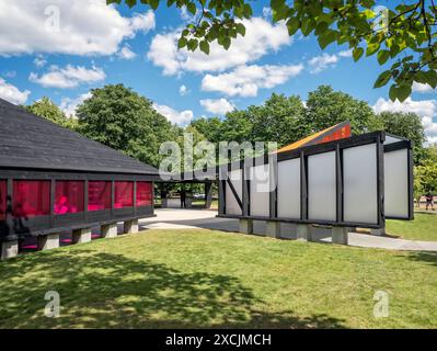 Le Pavillon Serpentine 'études de masse' par Minsuk Cho Banque D'Images