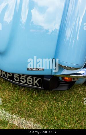 Triumph Spitfire Mark IV. Classic Cars sur Lytham Green 2024. Banque D'Images