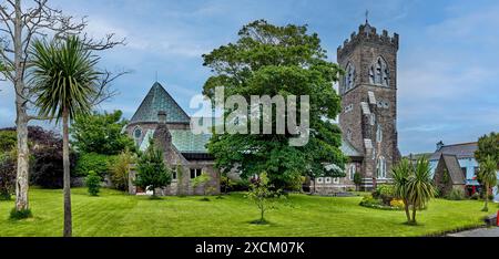 Extérieur de l'église St Mary's en été, Dingle, comté de Kerry, Irlande Banque D'Images