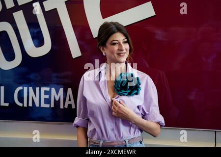 ROME, ITALIE - 18 MAI : Deva Cassel, Federico Cesari, Pilar Fogliati Banque D'Images