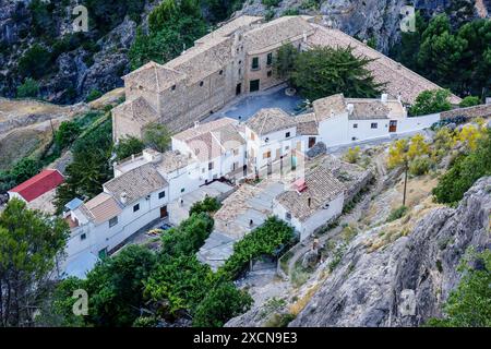 Sanctuaire de Tiscar, gotico avec des éléments mudéjars, parc naturel sierras de Cazorla, Segura y Las Villas, Jaen, Andalousie, Espagne Banque D'Images