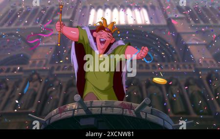 The Hunchback of notre Dame année : 1996 USA réalisateur : Gary Trousdale, Kirk Wise animation limitée à un usage éditorial. Voir légende pour plus d'informations sur les restrictions. . Il est interdit de reproduire la photographie hors contexte de la promotion du film. Il doit être crédité à la Société cinématographique et/ou au photographe désigné ou autorisé par/autorisé sur le plateau par la Société cinématographique. Réservé à un usage éditorial. Photo12 n'accorde pas de droits de publicité aux personnes représentées. Crédit : Photo12/7e Art/Walt Disney Pictures Banque D'Images