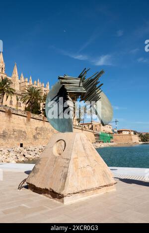 Palma, Majorque, Espagne -30 mars 2023. Parc del Mar à Palma de Majorque, Majorque, Îles Baléares, Espagne, Europe Banque D'Images