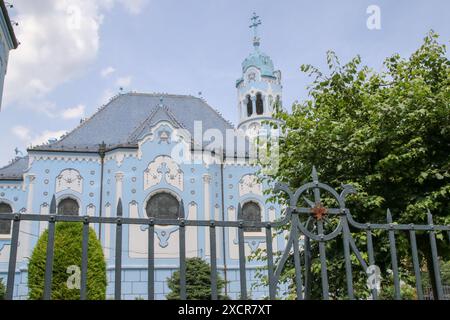 The Blue Church (Church of préparElizabeth,) Bratislava, Slovaquie Banque D'Images
