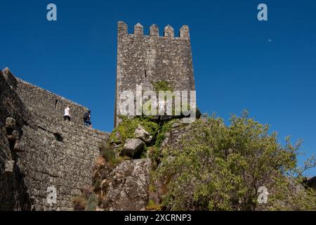 Château de Sortelha, village historique près de Covilha. Castelo Branco, Portugal Banque D'Images