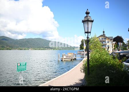 Lac Tegernsee en Bavière Banque D'Images