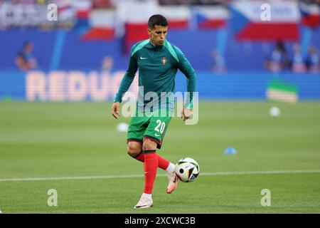 Leipzig, Allemagne, 18, juin 2024. João Cancelo lors du match entre Portugal vs Tchéquie. UEFA Euro 2024 Allemagne. Groupe F. crédit : Fabideciria/Alamy Live News Banque D'Images