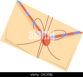 Enveloppe scellée un vecteur d'illustration Illustration de Vecteur