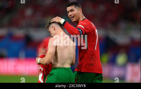 Leipzig, Allemagne. 18 juin 2024. Robert Michael/dpa/Alamy Live News Banque D'Images