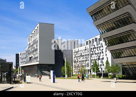 Vienne, Autriche - Département 4, Campus WU / Université d'économie et de commerce de Vienne campus par Estudio Carme Pinós Banque D'Images