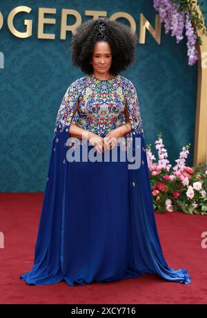 Golda Rosheuvel assiste à la projection spéciale de 'Bridgerton' saison 3 - deuxième partie à l'Odeon luxe Leicester Square à Londres. Banque D'Images