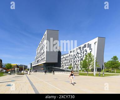 Vienne, Autriche - Département 4, Campus WU / Université d'économie et de commerce de Vienne campus par Estudio Carme Pinós Banque D'Images