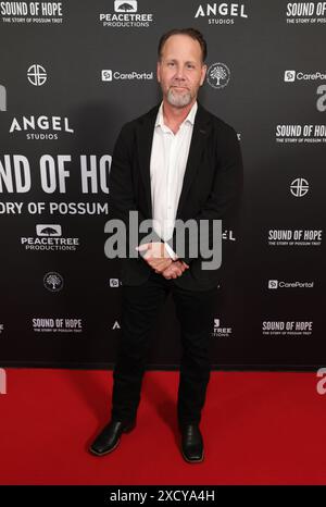 Los Angeles, CA. 18 juin 2024. Joe Knittig à la première de Sound of Hope : The Story of Possum Trot' le 18 juin 2024 au Linwood Dunn Theater à Los Angeles, Californie. Crédit : Faye Sadou/Media Punch/Alamy Live News Banque D'Images