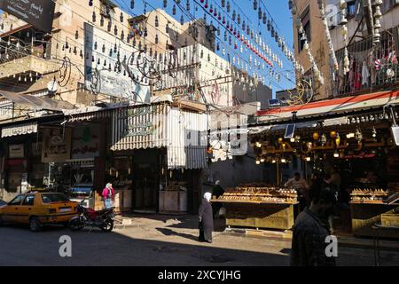 Syrie, Damas, vie quotidienne Banque D'Images