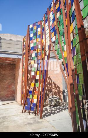 La Bisbal, Espagne - 26 mai 2024 : Musée de la céramique en terre cuite à la Bisbal, Gérone, Catalogne Banque D'Images