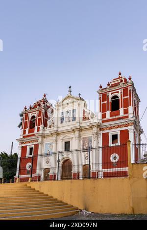 Église du Calvaire (doux nom de Jésus) à Léon au Nicaragua Banque D'Images