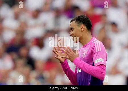 Stuttgart, Allemagne. 19 juin 2024. L'Allemand Jamal Musiala lors du match de football Euro 2024 entre l'Allemagne et la Hongrie à la Stuttgart Arena, Stuttgart, Allemagne - mercredi 19 juin 2024. Sport - Soccer . (Photo de Spada/LaPresse) crédit : LaPresse/Alamy Live News Banque D'Images