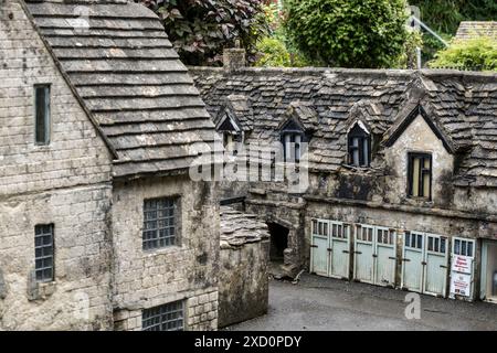 Le village modèle, Bourton on the Water, Royaume-Uni Banque D'Images