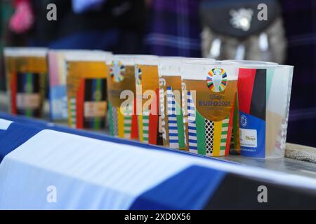 Koln, Allemagne. 19 juin 2024. Beers lors du match UEFA Euro 2024 entre l'Écosse et la Suisse, Groupe A, date 2, a joué au Rhein Energie Stadium le 19 juin 2024 à Koln, Allemagne. (Photo de Sergio Ruiz/Pressinphoto/SIPA USAPHOTO) crédit : SIPA USA/Alamy Live News Banque D'Images