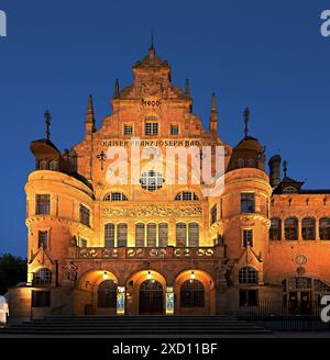 Bains de ville (Franz Joseph Spa) dans la ville bohème de Liberec Banque D'Images