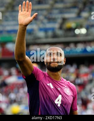 L'Allemand Jonathan Tah lors du match du groupe A De l'UEFA Euro 2024 à la Stuttgart Arena de Stuttgart, en Allemagne. Date de la photo : mercredi 19 juin 2024. Banque D'Images