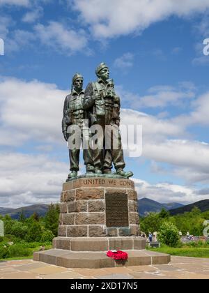 Le Commando Memorial près de Spean Bridge en Écosse Banque D'Images