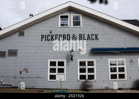 Bar Pickford et Black sur Upper Water Street sur la promenade riveraine à Halifax, Nouvelle-Écosse, Canada Banque D'Images