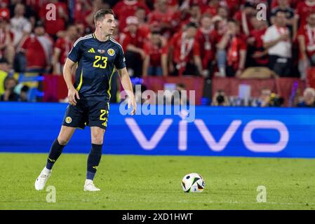 Stade de Cologne, Cologne, Allemagne. 19 juin 2024. Euro 2024 Groupe A Football, Écosse contre Suisse ; crédit Kenny McLean (SCO) : action plus Sports/Alamy Live News Banque D'Images