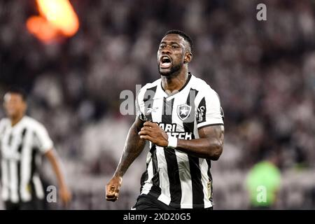 Rio de Janeiro, Brésil. 19 juin 2024. Botafogo x Athletico PR a eu lieu à l'Estadio Nilton Santos pour le championnat brésilien 2024, série a, dans la nuit de ce mercredi (19), à Rio de Janeiro, RJ. Crédit : Celso Pupo/FotoArena/Alamy Live News Banque D'Images