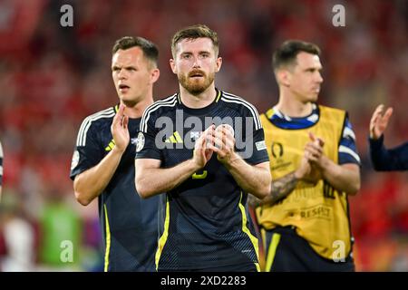Cologne, Allemagne. 19 juin 2024. Anthony Ralston (Écosse) lors du match UEFA Euro Allemagne 2024 entre Suisse 1-1 Écosse au stade de Cologne le 19 juin 2024 à Cologne, Allemagne. (Photo de Maurizio Borsari/AFLO) crédit : Aflo Co. Ltd./Alamy Live News Banque D'Images
