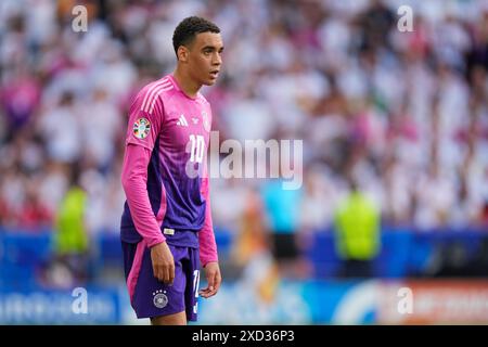 Stuttgart, Allemagne. 19 juin 2024. Jamal Musiala d'Allemagne lors du match Allemagne - Hongrie UEFA Euro 2024 Groupe A à l'Arena Stuttgart le 19 juin 2024. (Photo par : Dimitrije Vasiljevic) crédit : Dimitrije Vasiljevic/Alamy Live News Banque D'Images