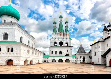 Place dans la partie Trinité dans le monastère de Svyato Trinity Alexander Svirskaya Banque D'Images