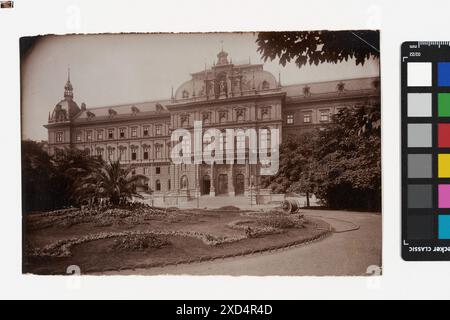 1., Schmerlingplatz 10-11 - Justizpalast probablement : Martin Gerlach sen. (1846—1918), photographe timtom, jardins publics, parc, bâtiment de cour, Justizpalast, Schmerlingplatz vers 1900 Banque D'Images