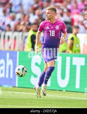 Maximilian Mittelstaedt, DFB 18 dans le match de la phase de groupes ALLEMAGNE, Hongrie. , . Le 19 juin 2024 à Stuttgart, Allemagne. Photographe : ddp images/STAR-images crédit : ddp Media GmbH/Alamy Live News Banque D'Images